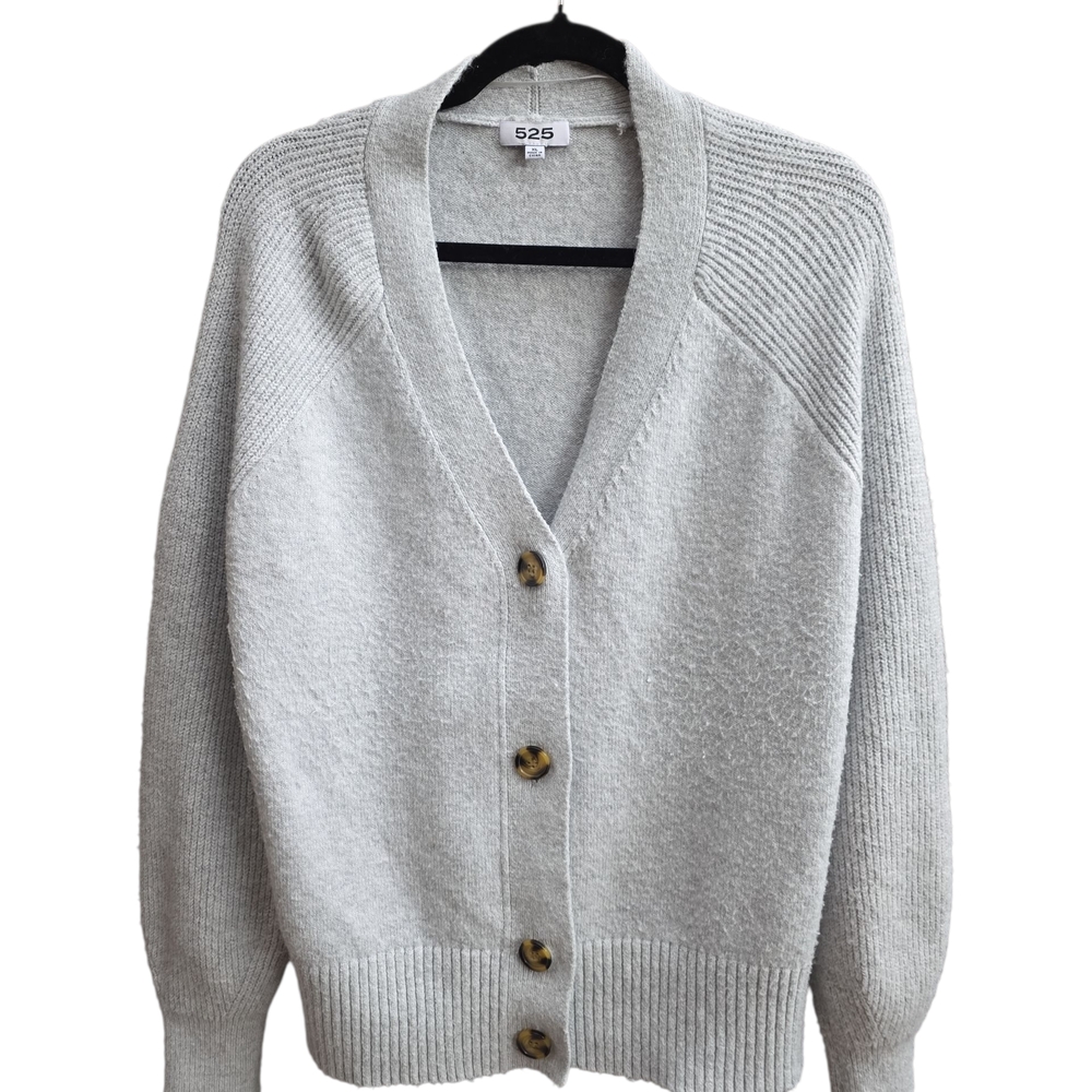 Blouson Sleeve V-Neck Cardigan 525 Adyson Parker